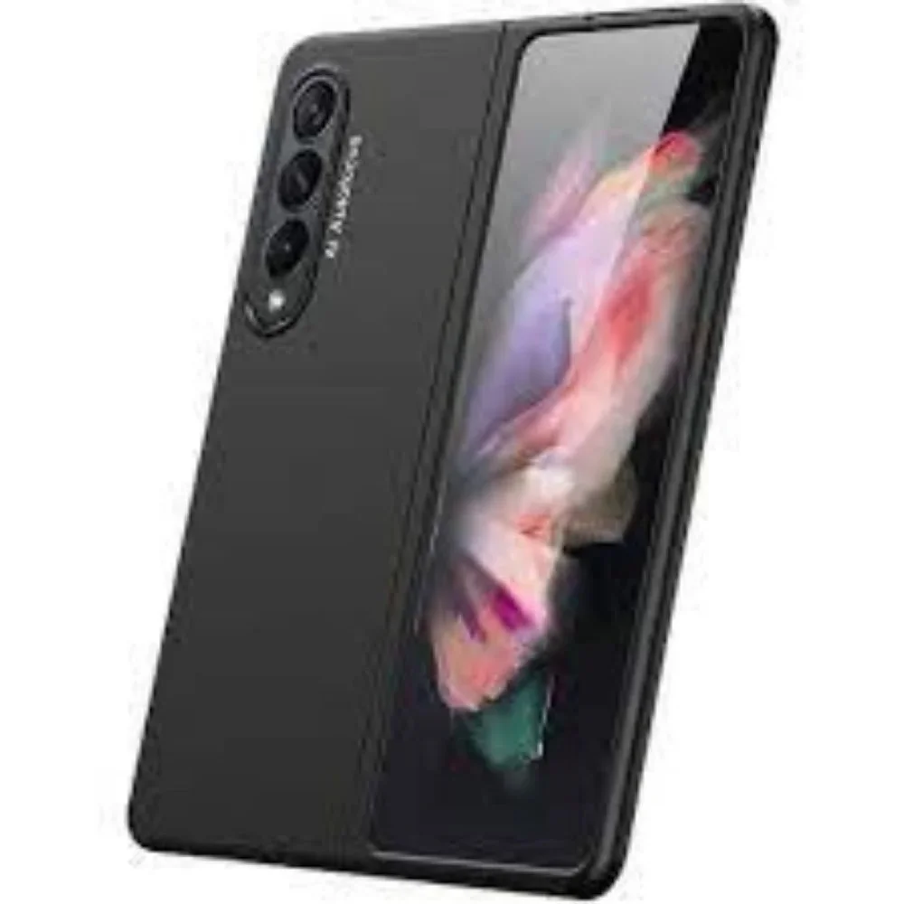 NWT SAMSUNG GALAXY Z FOLD3 5G SILICONE‎ COVER MATTE BLACK